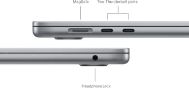 MacBook Air 15 M3/8GB/512GB (Space Gray)