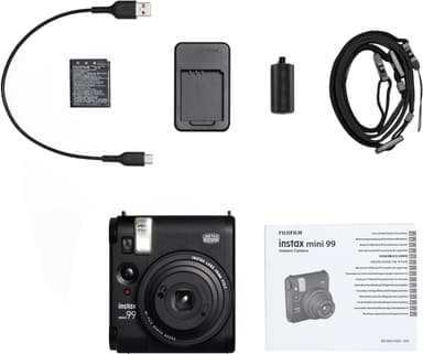 Fujifilm Instax Mini 99 fotoutskriftkamera (svart)