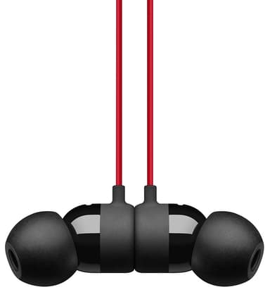 Beats urBeats3 in-ear hörlurar (svart/röd)