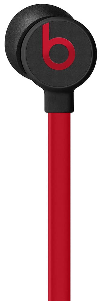 Beats urBeats3 in-ear hörlurar (svart/röd)