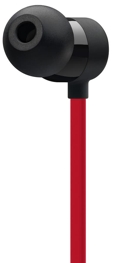 Beats urBeats3 in-ear hörlurar (svart/röd)