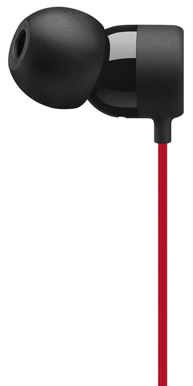 Beats urBeats3 in-ear hörlurar (svart/röd)