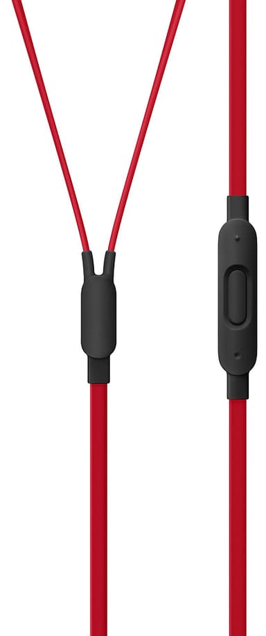 Beats urBeats3 in-ear hörlurar (svart/röd)