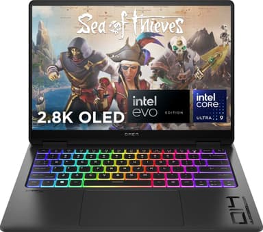 HP Omen Transcend 14  Ultra 9-185H/32/2048/4070 14" bärbar dator för gaming