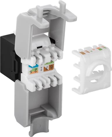 Keystone-modul RJ45 CAT 6A, UTP