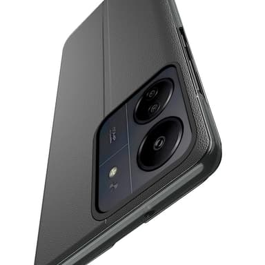 SKALO Xiaomi Redmi 13C 4G Clear View Window Fodral - Blå
