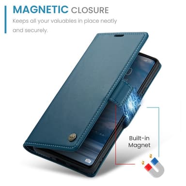 CaseMe Xiaomi Redmi 13C 4G Plånboksfodral - Blå