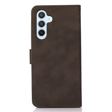 SKALO Samsung A25 5G KHAZNEH Plånboksfodral i PU-Läder - Brun