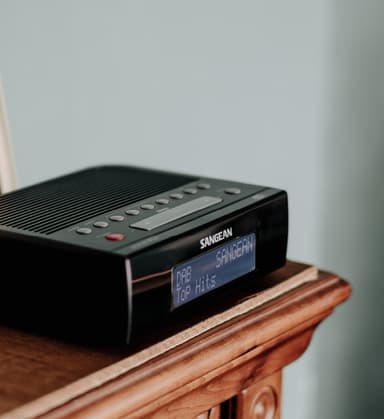 Sangean DCR-89+ Klockradio DAB+, FM AUX, USB