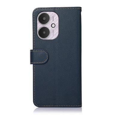 KHAZNEH Plånboksfodral till Xiaomi Redmi 13C - Blå/Brun