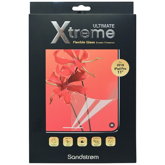 Sandstrøm Xtreme skärmskydd till iPad Pro 11"
