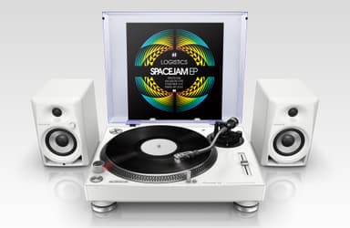 Pioneer skivspelare PLX-500 (vit)