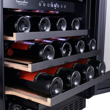 Temptech Serie Sommelier Vinkyl SOMX60DRB-24 (integrerad)