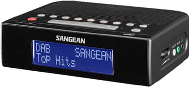 Sangean DCR-89+ Klockradio DAB+, FM AUX, USB
