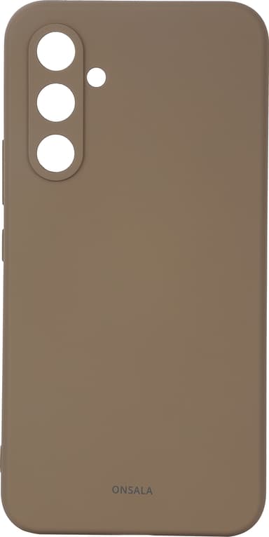 Onsala Samsung Galaxy A55 5G silikonskal (brun)