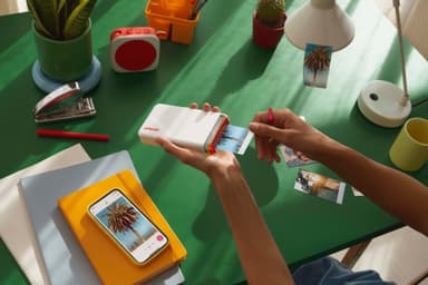 Polaroid Hi-Print Gen 2 fickskrivare bundle (vit)