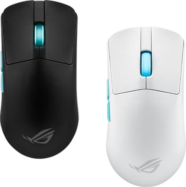 Asus ROG Harpe Ace Aim Lab Editon trådlös mus (vit)