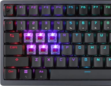 Asus ROG Azoth trådlöst tangentbord (Gunmetal)