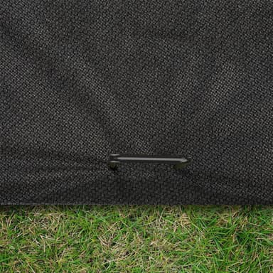 Jordankare 50x Jordspik 150 x 25 x 2,7 mm (svart)