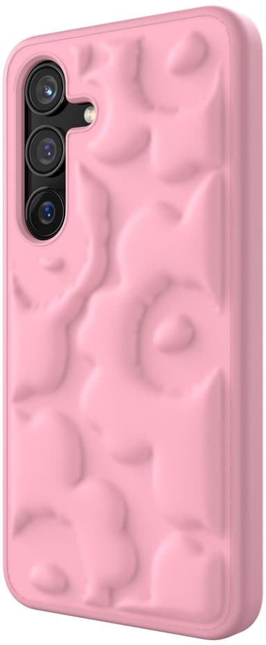 Samsung Galaxy S24 Marimekko Embossed fodral (rosa)