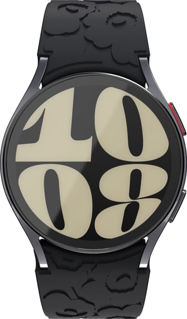 Samsung Galaxy Watch 6 Marimekko rem S/M (svart)