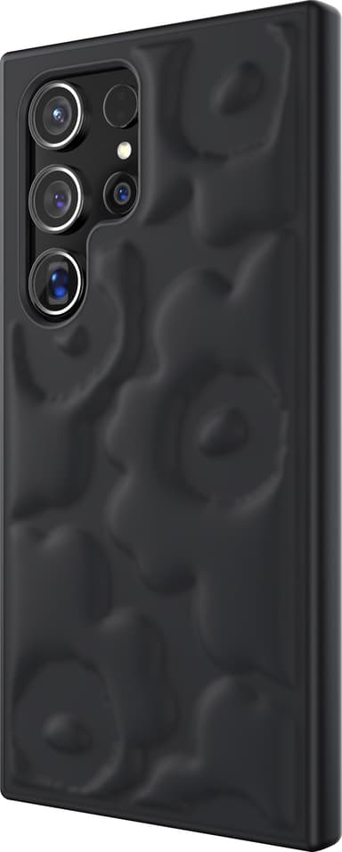 Samsung Galaxy S24 Ultra Marimekko Embossed fodral (svart)