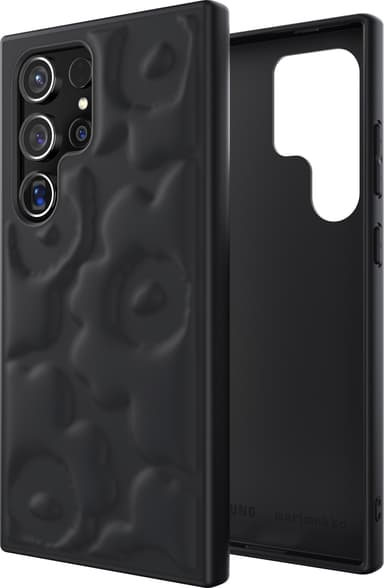 Samsung Galaxy S24 Ultra Marimekko Embossed fodral (svart)