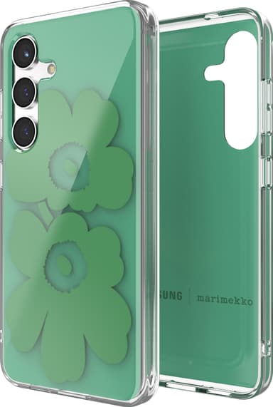 Samsung Galaxy S24 Marimekko Dual Layer fodral (grönt)
