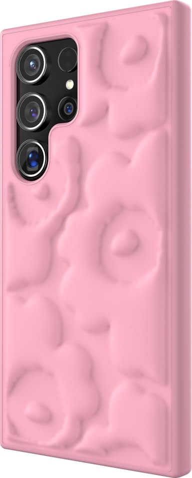 Samsung Galaxy S24 Ultra Marimekko Embossed fodral (rosa)