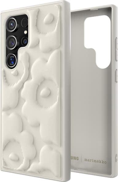 Samsung Galaxy S24 Ultra Marimekko Embossed fodral (beige)