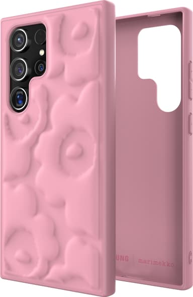 Samsung Galaxy S24 Ultra Marimekko Embossed fodral (rosa)