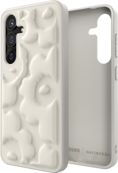 Samsung Galaxy S24 Marimekko Embossed fodral (beige)