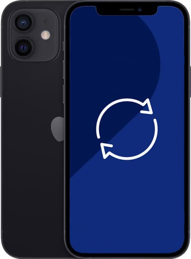 Begagnad iPhone 12 - 5G smartphone 64 GB (svart)