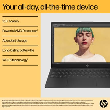 HP Laptop R3/8/128 15.6" bärbar dator