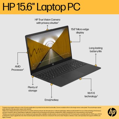 HP Laptop R5/8/512 15.6" bärbar dator