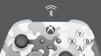 Xbox Arctic Camo-kontroller (White Grey Camouflage)