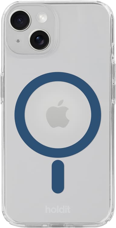 Holdit iPhone 15/14/13 MagSafe fodral (blått)