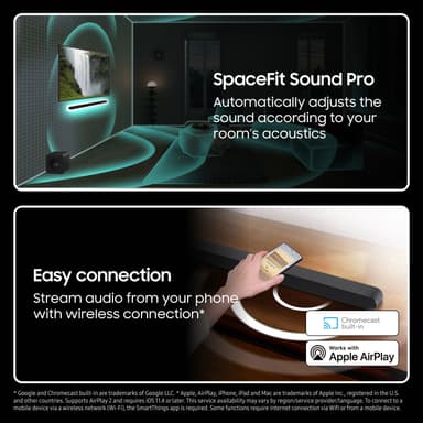Samsung 3.1.2ch HW-S810D soundbar (svart)