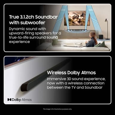 Samsung 3.1.2ch HW-S810D soundbar (svart)