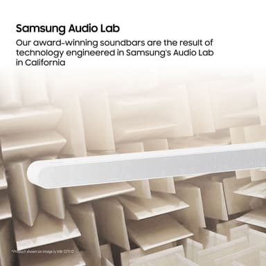 Samsung 3.1ch HW-S711D soundbar (vit)