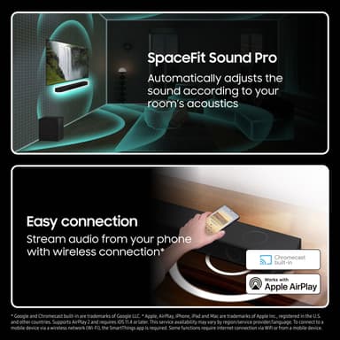 Samsung 5.1.2ch HW-Q810D soundbar (svart)