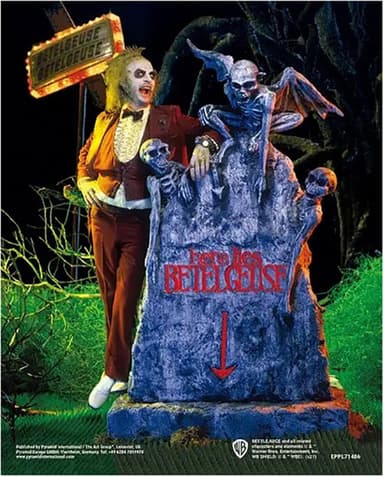 Pan Vision Beetlejuice 3D-poster (Graveyard)