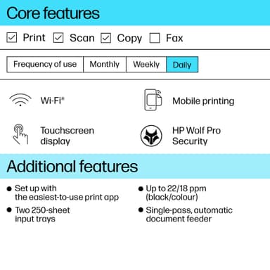 HP OfficeJet Pro 9720e AIO bläckstråleskrivare