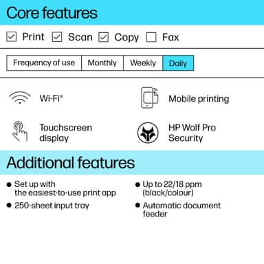 HP OfficeJet Pro 9720e AIO bläckstråleskrivare
