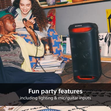 Sony SRS-XV500 trådlös partyhögtalare (svart)