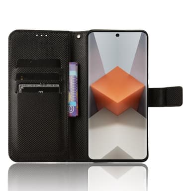 För Xiaomi Redmi Note 13 Pro+ Plånboksfodral Fodral