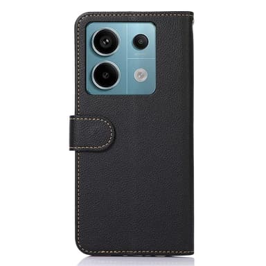 För Xiaomi Redmi Note 13 Pro 5G Fodral Skal KHAZNEH Svart-Röd