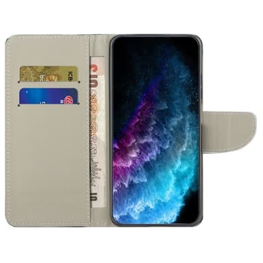 För Samsung Galaxy A15 Plånbok Fodral Skal Mönster Skydd