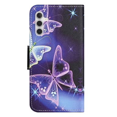 För Samsung Galaxy A25 Plånbok Fodral Skal Mönster Skydd