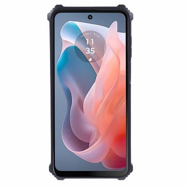 För Motorola Moto G Play (2024) Fodral Skal Baksida Med Ställ